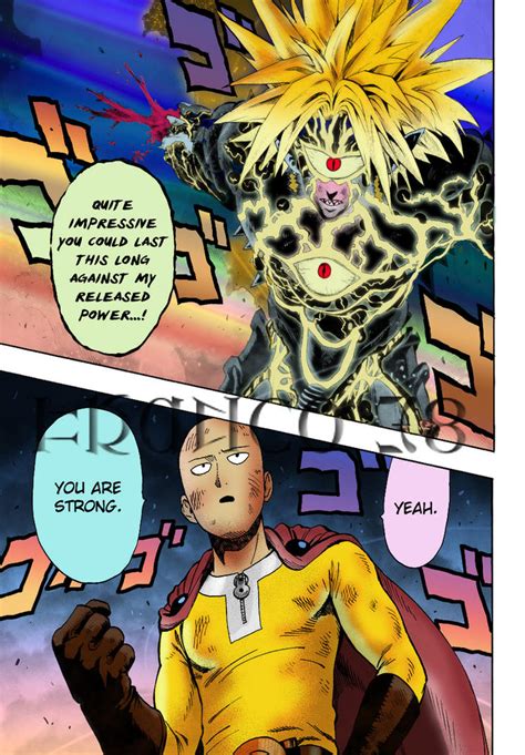 Saitama vs Boros by FrankyTheCrazyGuy on DeviantArt