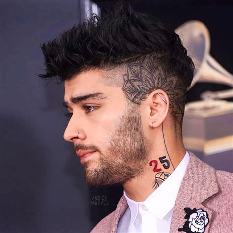 zayn on Instagram: “Do you like the way his head tattoo looks with his ...