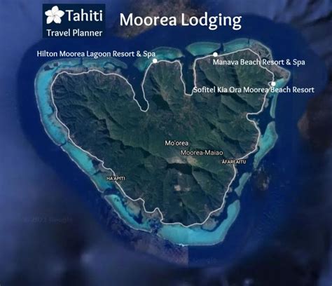 Moorea - Descriptions, menus & detailed information for resorts on ...