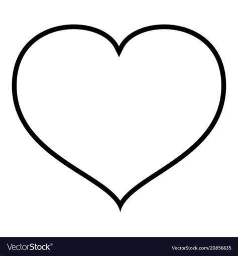 Heart with end icon outline black color Royalty Free Vector