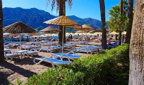 Icmeler, Turkey - September 22, 2022: Icmeler Beach View in Marmaris ...