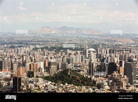 Skyline of Santiago, Chile Stock Photo - Alamy