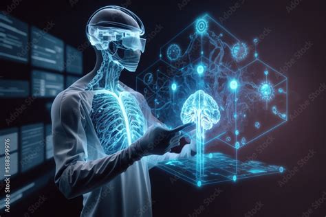 x ray image of human body Stock Illustration | Adobe Stock