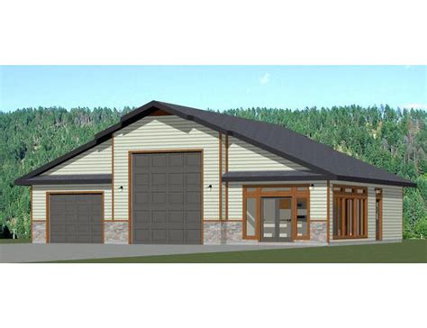 50x42 Garage 1 BR 1 BA PDF Floor Plan 1973 Sq Ft - Etsy | Pole barn ...