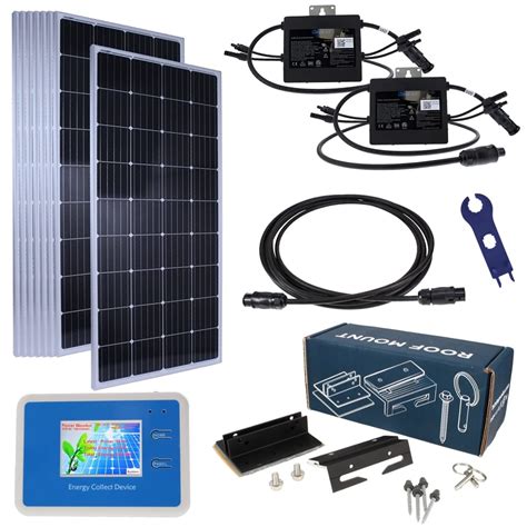 Buy 1stStepSolar DIY Solar Kit (8 Panels) – Includes ing, Microinverter ...