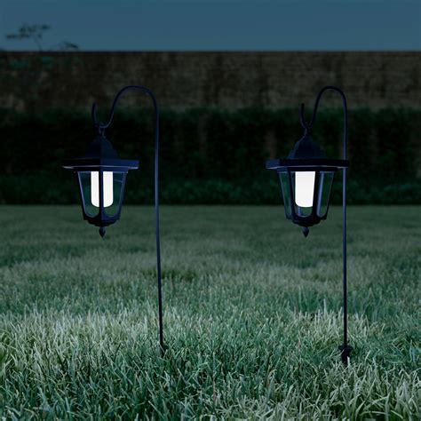 Hanging Solar Coach Lights- 26” Outdoor Lighting with Hanging Hooks for ...