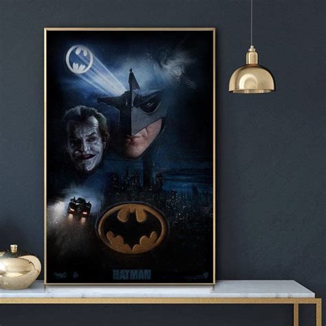 Batman 1989 Album Art – Poster | Canvas Wall Art Print - John Sneaker