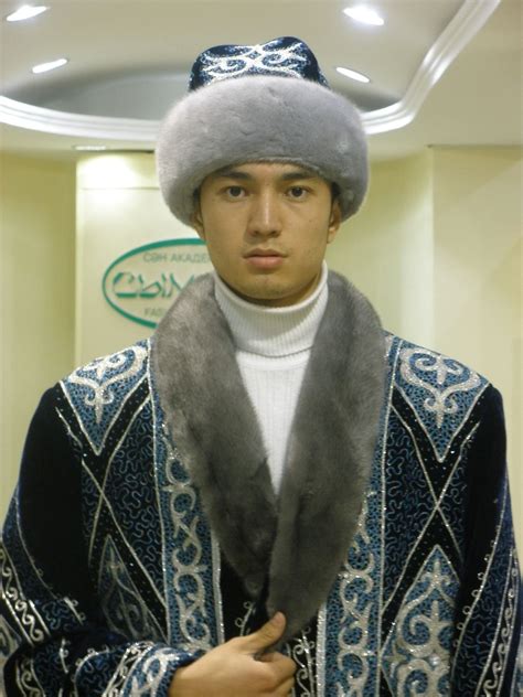 Kazakh national man's fashion