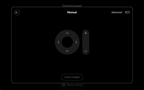 Manually adjust camera settings on Board, Desk, and Room Series