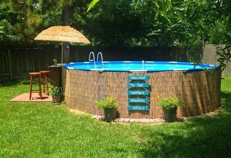 Top 110 Diy Above Ground Pool Ideas On A Budget #Budget #diy #Ground # ...