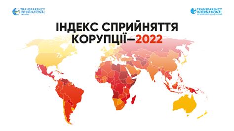 Індекс сприйняття корупції у світі - 2022