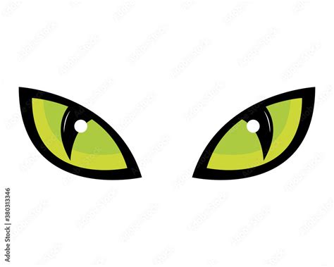 Creepy Eyes Clipart Image