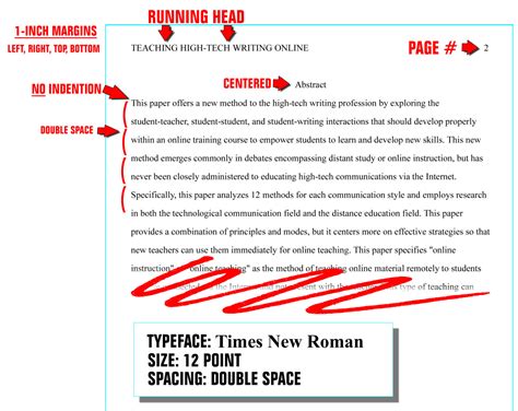 Format the Abstract Page in APA Style, 6th Edition - Owlcation