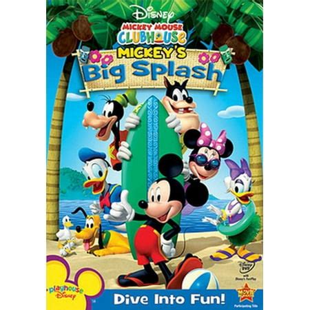 Mickey Mouse Clubhouse: Mickey's Big Splash (DVD) - Walmart.com