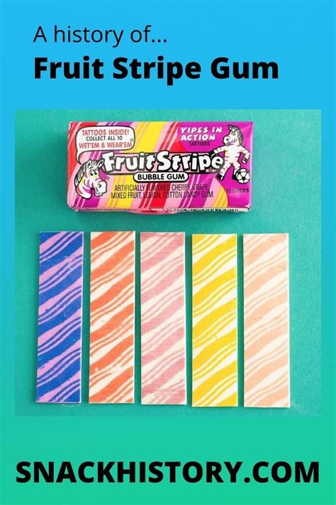 Fruit Stripe Gum (History, FAQ, Commercials) - Snack History