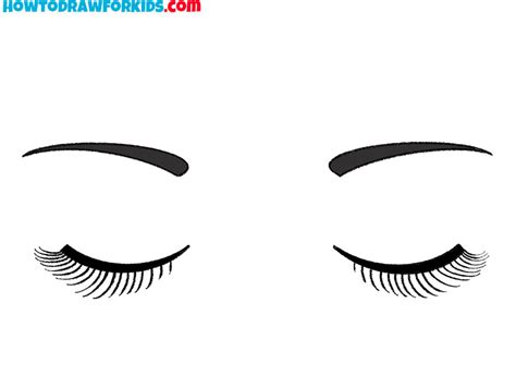 How To Draw Simple Eyes Step By Step