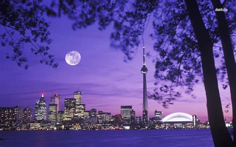 Toronto skyline HD wallpaper