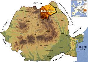 Map Romania - Bucovina | Romania map, History of romania, Travel ...