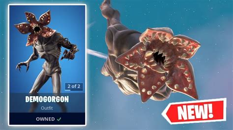 NEW DEMOGORGON Skin Gameplay in Fortnite! - YouTube