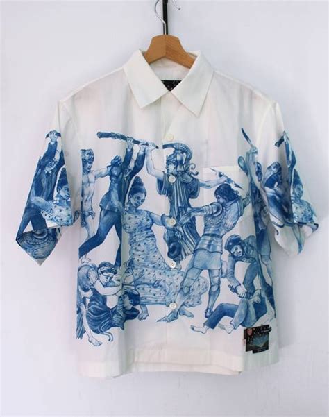 Prada Aw2016 Christophe Chemin Print Shirt | Grailed