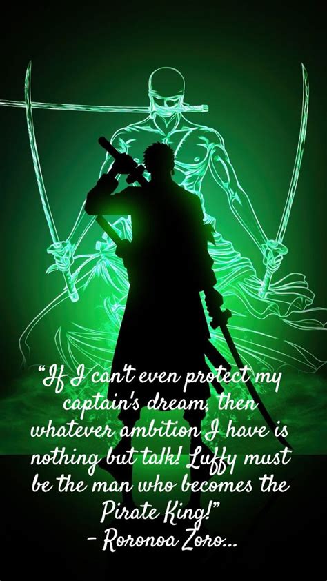 one piece quotes | roronoa zoro quotes | daily motivational quotes ...