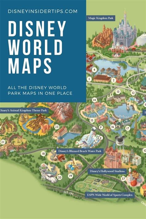 Distinción escribir una carta ritmo mapas disney world español ...