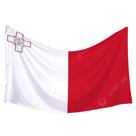 Malta Flag White Transparent, Flag Of Malta, Malta Country, Malta ...