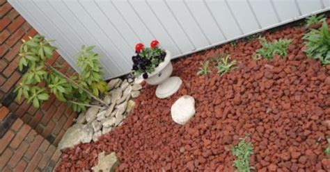 Vigoro 0.5 cu. ft. Decorative Stone Red Lava Rock | Gardens and Yard ideas