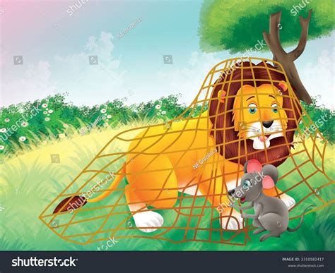 114 Lion Mouse Story Images, Stock Photos, and Vectors | Shutterstock