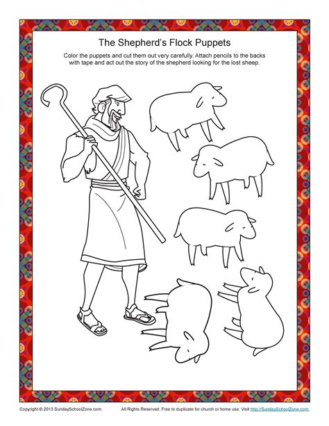 Parable Of The Lost Sheep Activities For Kids