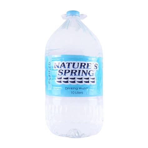 Nature's Spring Distilled Water 10L | Fisher Supermarket PH