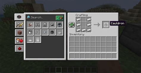 The uses for a Cauldron in Minecraft