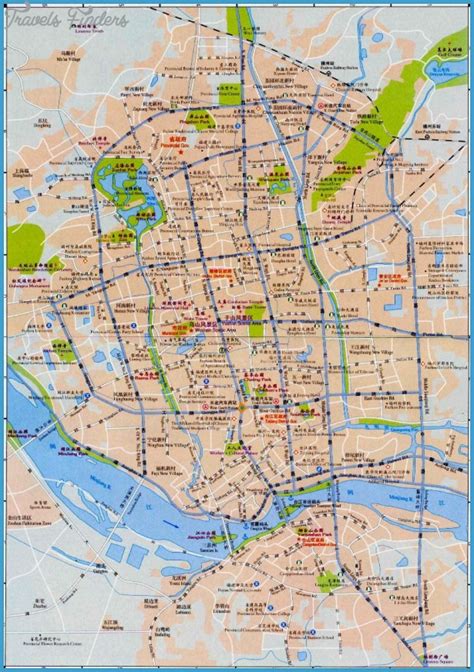 Fuzhou Subway Map - TravelsFinders.Com