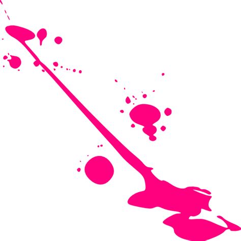 Paint Pink Splatter Clip Art at Clker.com - vector clip art online ...