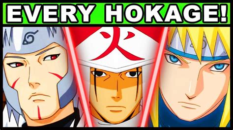 All 7 Hokage and Their Powers Explained! (Naruto Shippuden / Boruto ...