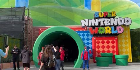 Super Nintendo World Hollywood Opens Early, Footage Shared Online ...