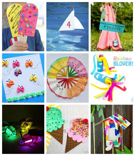 20+30+ Summer Art And Craft Ideas – HOMYRACKS