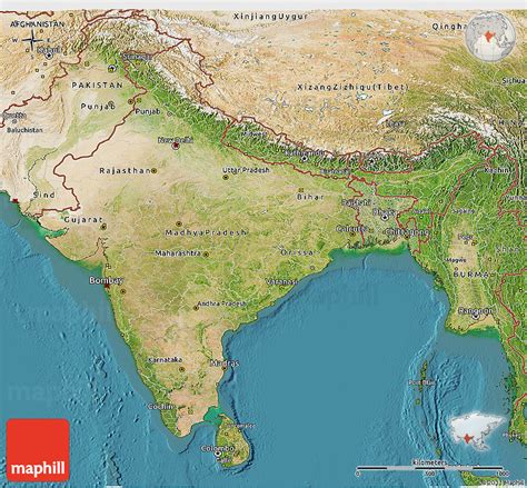 Satellite Maps Of India – Verjaardag Vrouw 2020