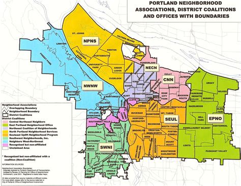 portland | Portland map, Portland neighborhoods, Oregon map