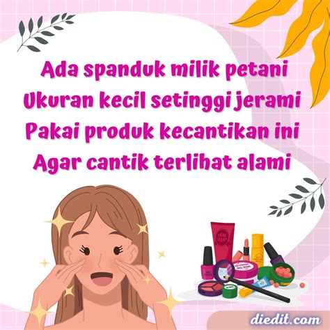 20 Pantun Produk Kecantikan - Cocok buat Promosi | diedit.com