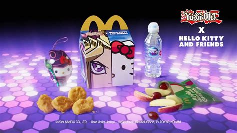 Yu-Gi-Oh Hello Kitty Happy Meal Toys at McDonald’s in the UK - Siliconera