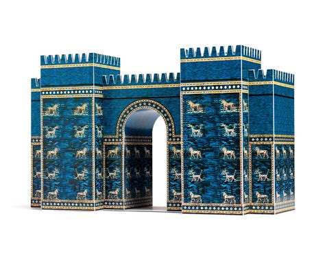 Diagram Of Ishtar Gate Dimensions