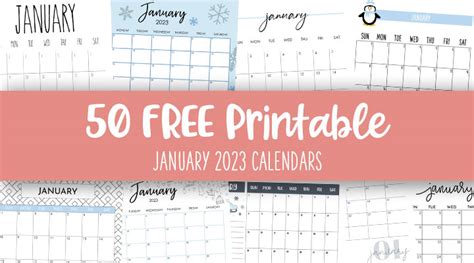 Calendar 2023 Free Printable Monthly – Get Calendar 2023 Update