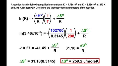 Lec17 - The Van't Hoff Equation - YouTube