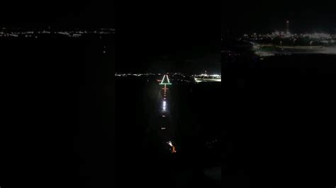 NIGHT LANDING COCKPIT VIEW! IMPRESSIVE! - YouTube