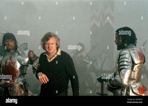 NIGEL TERRY, JOHN BOORMAN, PAUL GEOFFREY, EXCALIBUR, 1981 Stock Photo ...