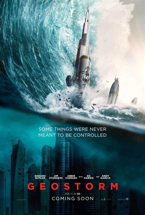 New Geostorm poster destroys the Burj Khalifa