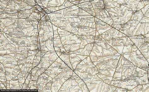 Historic Ordnance Survey Map of Bramcote Mains, 1901-1902