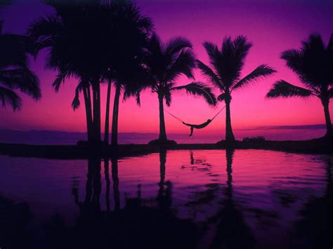 4 Purple Sunset Hawaii Beach, hawaiian sunset HD wallpaper | Pxfuel