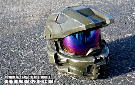 Master Chief Helmet - Mark VI version by JohnsonArmsProps on DeviantArt